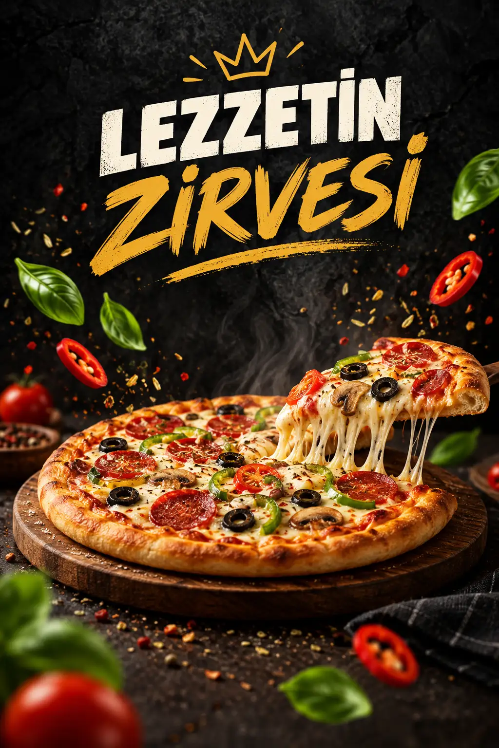 Quin Pizza kampanya görseli 1