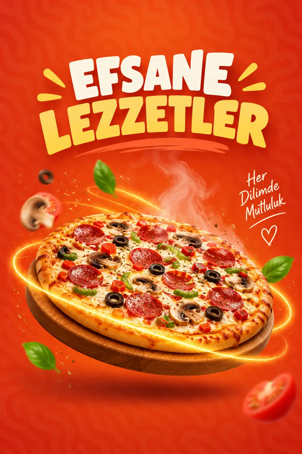 Quin Pizza kampanya görseli 2